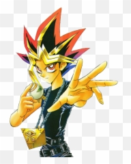 Yami Yugi Vs Harry Potter - Yugioh Capsule Monster Png