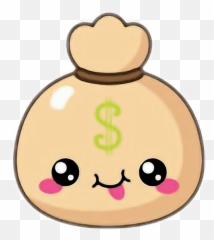 Dinero Sticker - Cartoon Clipart Full Size Clipart Sun Kawaii Png,Dinero Png