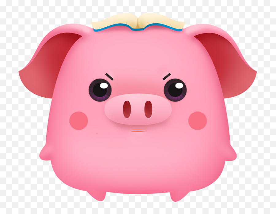 Pig Snout Pink M - Pig Png,Porky Pig Png