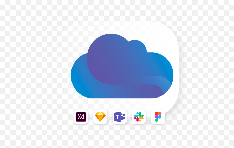 Axure Rp 9 - Prototypes Specifications And Diagrams In One Color Gradient Png,Blue Cloud Logos