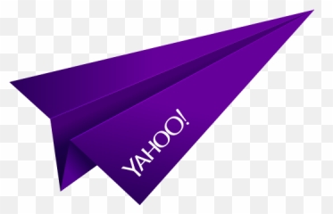 Yahoo Icon - Purple Paper Plane Icon Png,Yahoo Png
