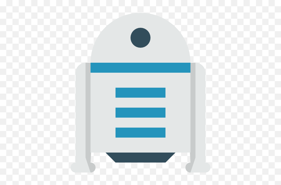 R2d2 Star Wars Free Icon Of Small Icons - Vertical Png,R2d2 Transparent