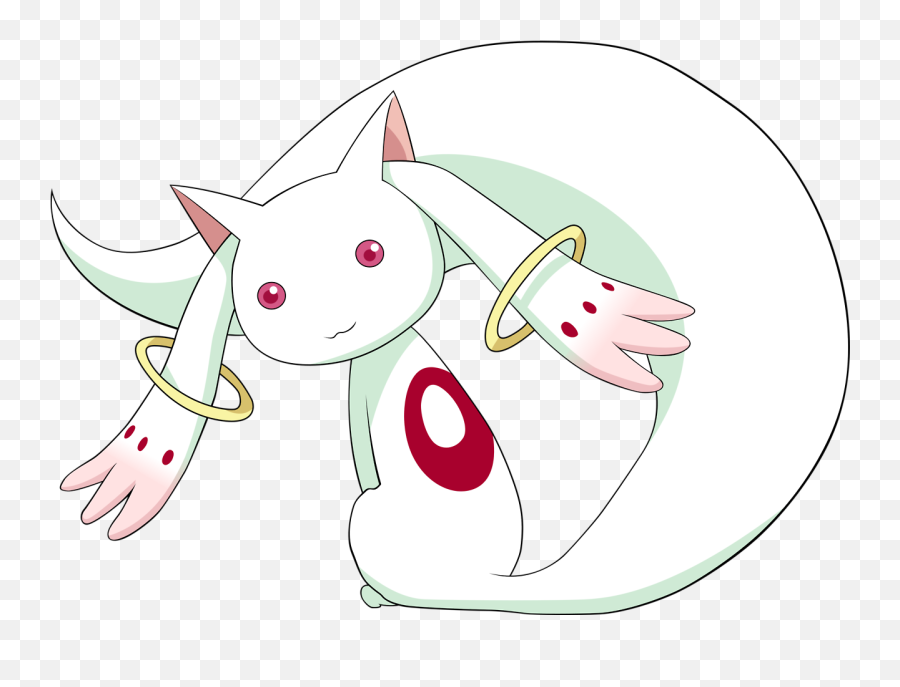 Kyubey Png - Cute Exterior Is A Cold Emotionless Puella Magi Madoka Magica,Madoka Transparent