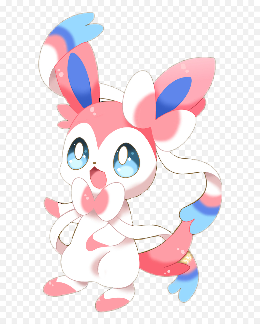 Sylveon Pokemon Sticker - Anime Sylveon Cute Png,Sylveon Transparent