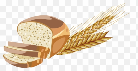 Grains Clipart Piece Wheat - Bread And Wheat Clipart Png,Grains Png