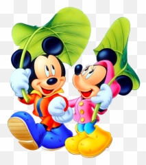 Cute Cartoon Free Png Image - Mickey Mouse Image Png Hd,Png Animation