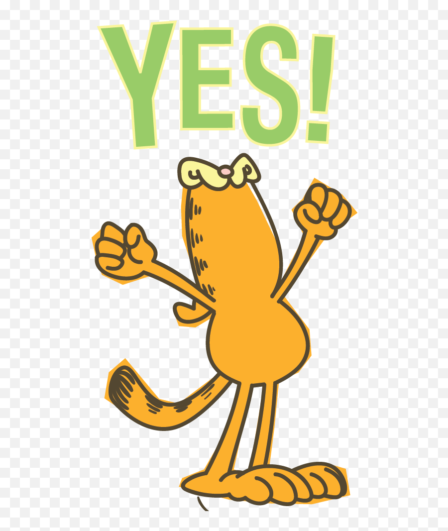 Garfield Line Stickers Boston Creative Studio - Regis University Acceptance Letter Png,Line Stickers Transparent