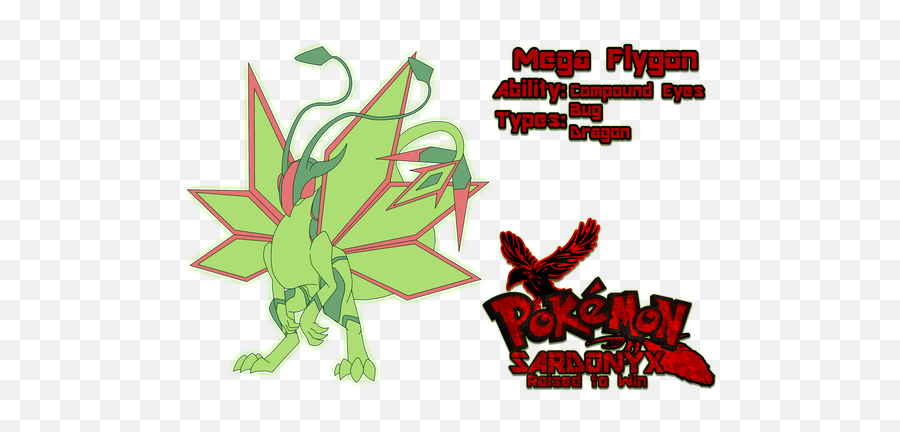 Mega Flygon Revealed - Illustration Full Size Png Download Eevee,Flygon Png