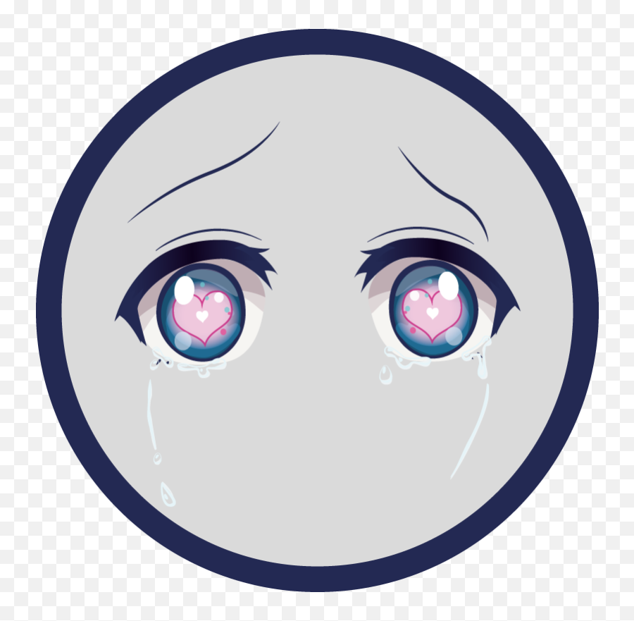 Crying Anime Eyes Teenage Vinyl Rugs - Fine The Summer Set Png,Cartoon Eyes Transparent