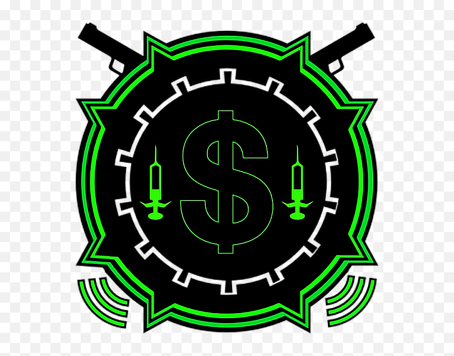 Gta Gtav Lobby Dark Crew Money Sticker - Gta Gang Logo Png,Gta Crew ...