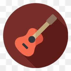 Guitar Vector Svg Icon - Flat Png