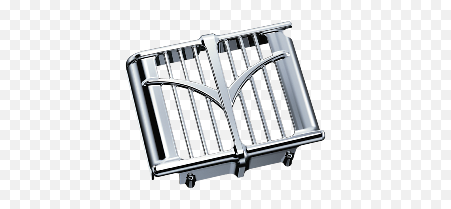 Kuryakyn 5640 Chrome Oil Cooler Cover - Grille Png,Icon Chieftain Helmet