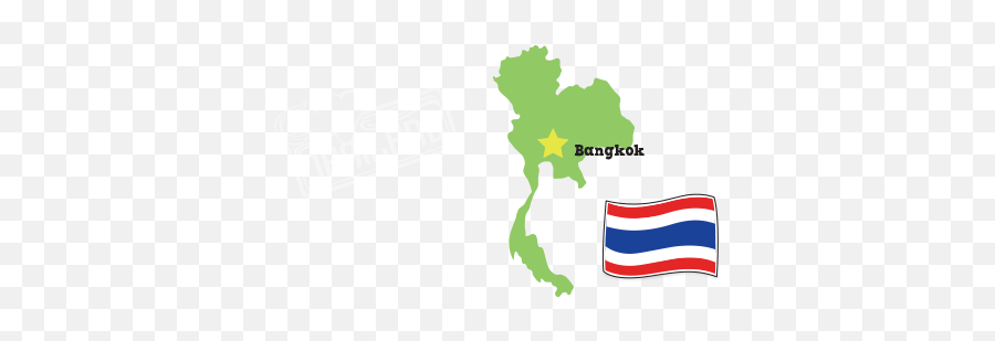 Thailand - Little Passports Png,Thai Flag Icon