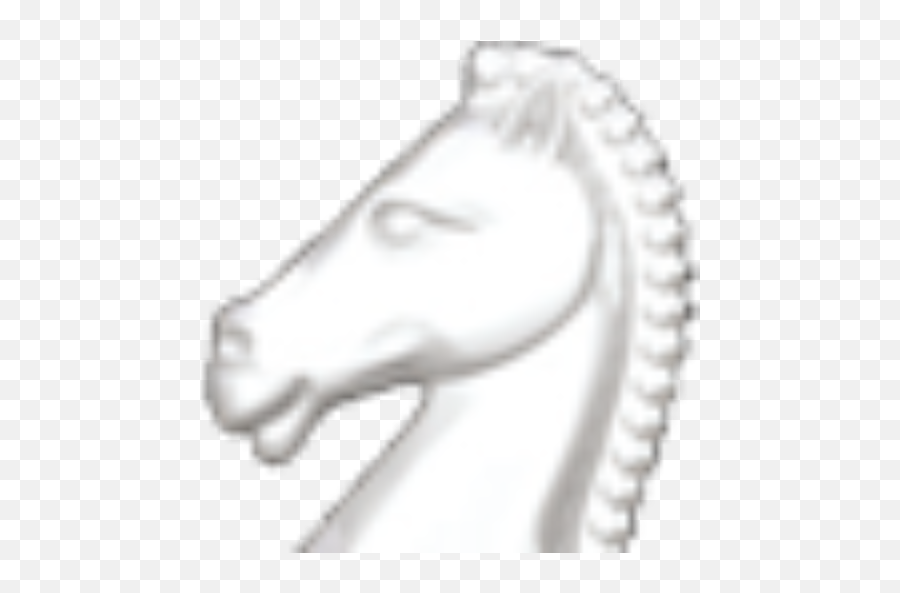 Cropped - Stallion Png,White Horse Icon