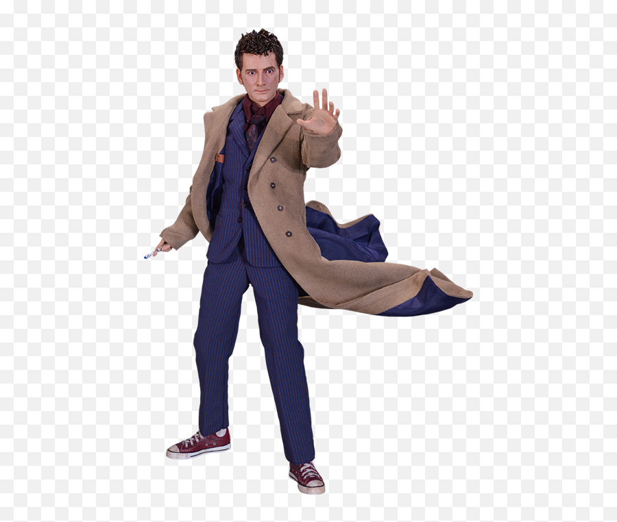 Doctor Who 10th Sixth Scale Figure By Big Chief Studi - Doctor Who 10th Doctor Figure Png,Doctor Who Png