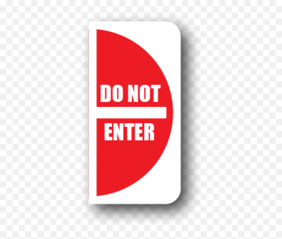 Download Do Not Enter Semi - Circular Floor Safety Signs Colorfulness Png,Do Not Enter Png