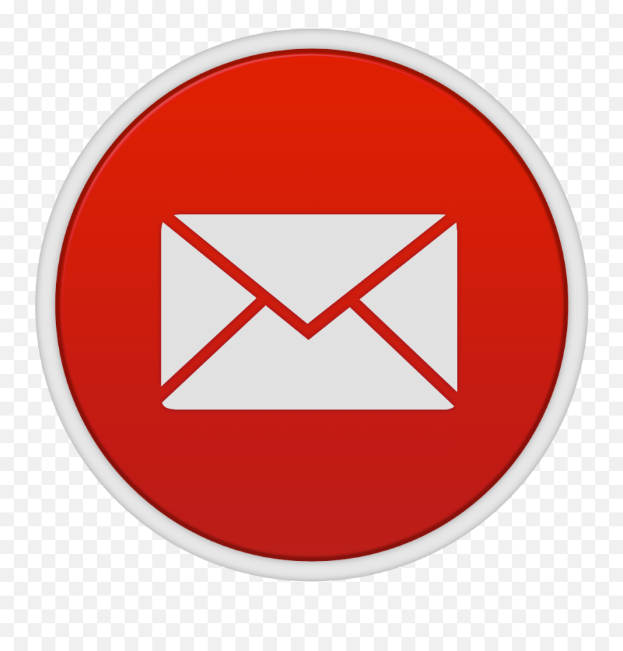 Computer Gmail Email Icons Free Png Hq - Envelope In Red Circle,Gmail Icon Ico