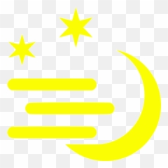 Yellow Fog Night Icon - Free yellow weather icons Charing Cross Tube Station png