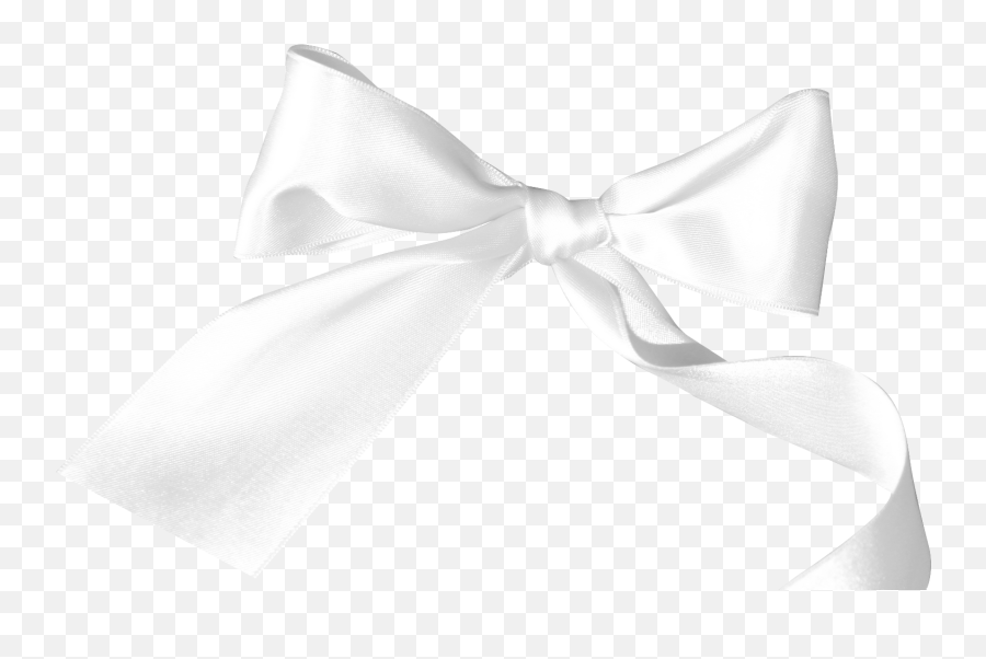 White Ribbon Bow Png Picture - White Bow Png,White Bow Png