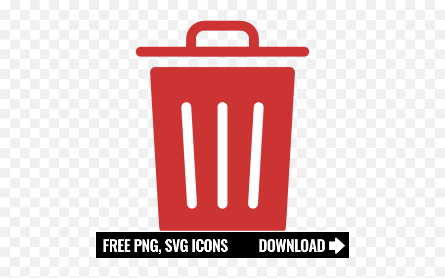 Free Garbage Bin Icon Symbol Png Svg Download - Failure Icon Png,Trash Icon Png Transparent Background