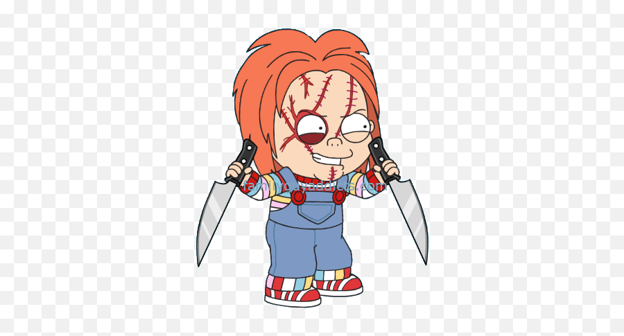 Character Family Guy Transparent Png - Family Guy Chucky,Family Guy Transparent
