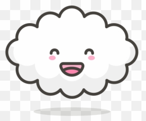 Cloud Cloudy Happy Funny Free Icon - IconIconscom Funny Png