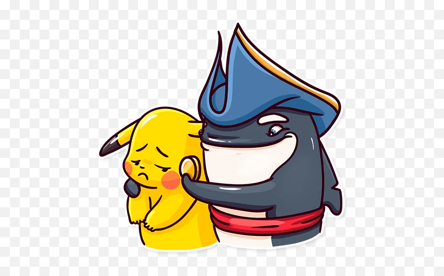 Orca Stickers - Live Wa Stickers Fictional Character Png,Snorlax Icon