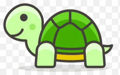 Turtle Emoji Clipart - Cute Turtle Icon Png Transparent Png Dibujo Tortuga Sin Fondo,Cute Icon