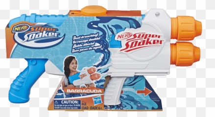 Nerf Toysrus Brunei Official Website - Supersoaker Water Gun Barracuda png