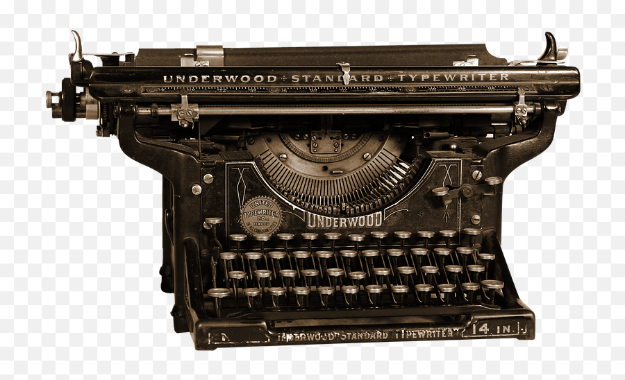 Download Free Antique Images Typewriter Hd Image Icon - Traditional And Modern Technology Png,Typewriter Icon Png