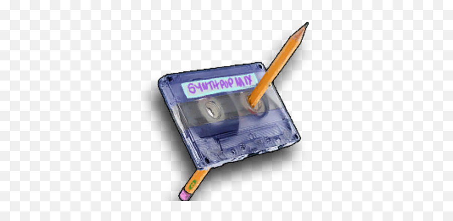 Mix Tape With Pencil Stuck In Hole - Official Wasteland 3 Wiki Marking Tool Png,Stuck Icon