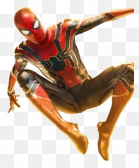 Spiderman Peterparker Ironspider Avengers Infinitywar - Marvel Studios 10th Anniversary Png,Iron Spider Png