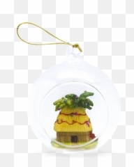 Glass Window Christmas Ornament - Shack Pineapples png