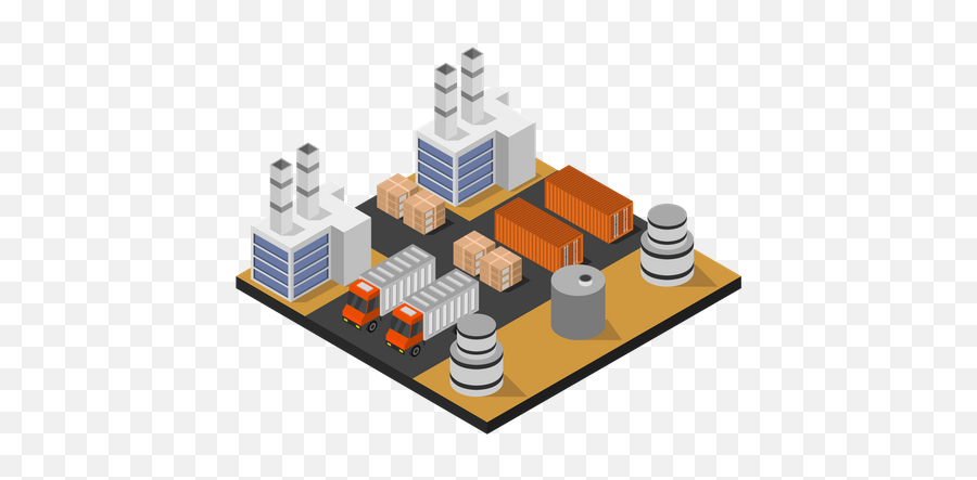 Best Premium Company Building Illustration Download In Png Factory Icon