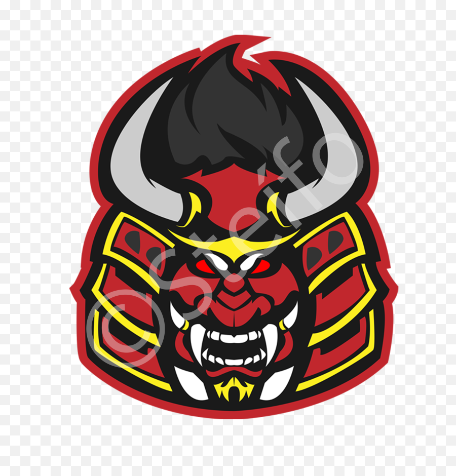 Samurai Logo - Streamer Overlays Illustration Png,Samurai Transparent