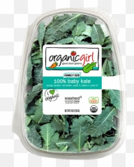 Download Organic Girl Baby Kale - Organic Girl Baby Kale Png,Kale Png