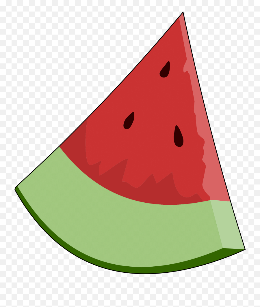 Watermelon Clipart - Object With Triangle Shape Png,Watermelon Png Clipart