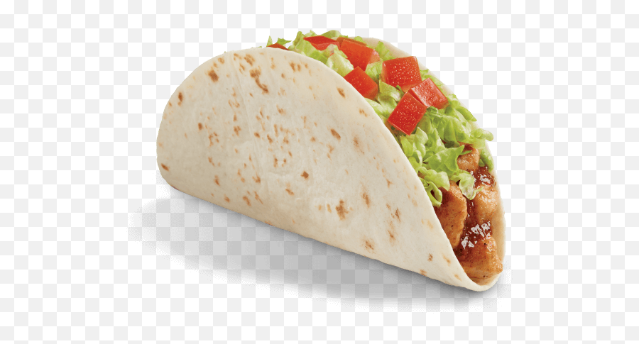 Picture Of A Taco 15 - Del Taco Salsa Chicken Taco Png,Tacos Png
