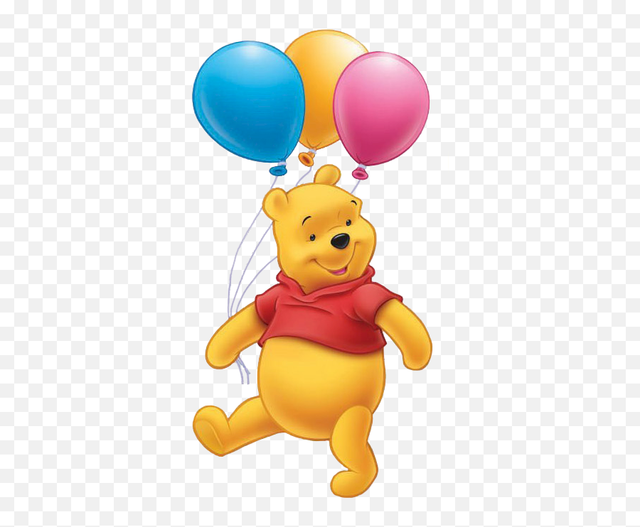 Winnie The Pooh Ballons Clipart - 1633 Transparentpng Piglet And Pooh Cartoon,Ballons Png