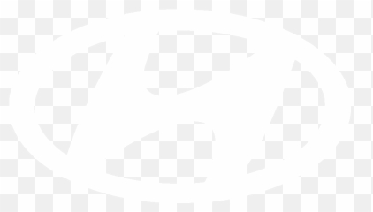 Welcome To Our Site - White Hyundai Logo png