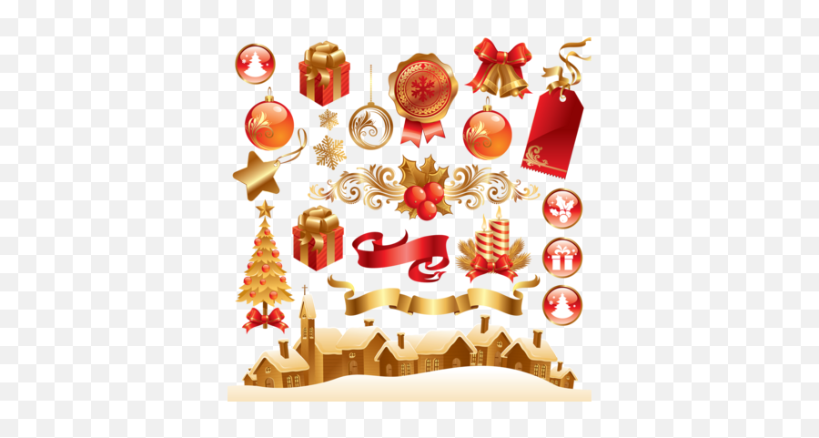 Transparent Background Hq Png Image - Christmas Elements Transparent Background,Christmas Backgrounds Png