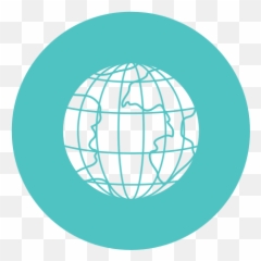 Macxcnmlckc Earth Globe Vector - Meridian 550x550 Png Icon Blue