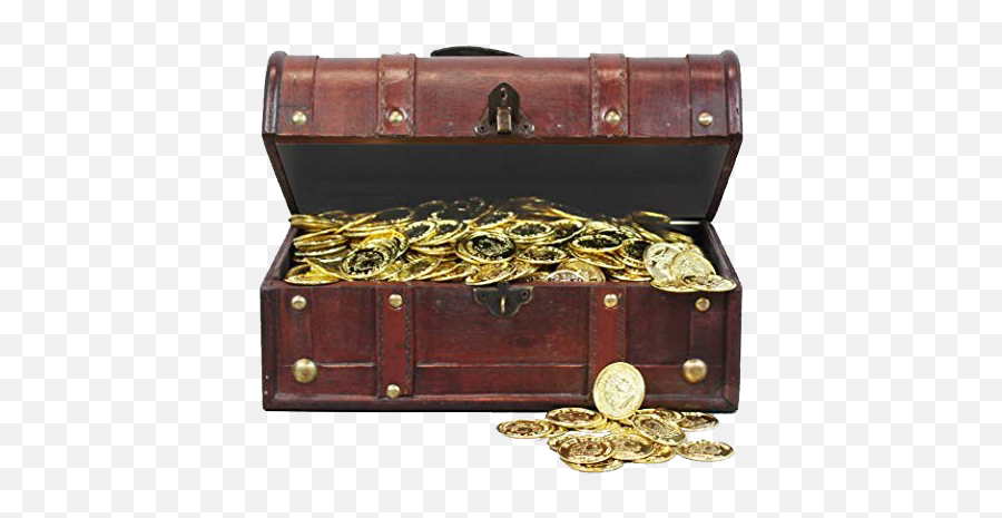 Opened Treasure Chest Png Clipart All - Pirate Treasure Chest,Treasure Chest Transparent