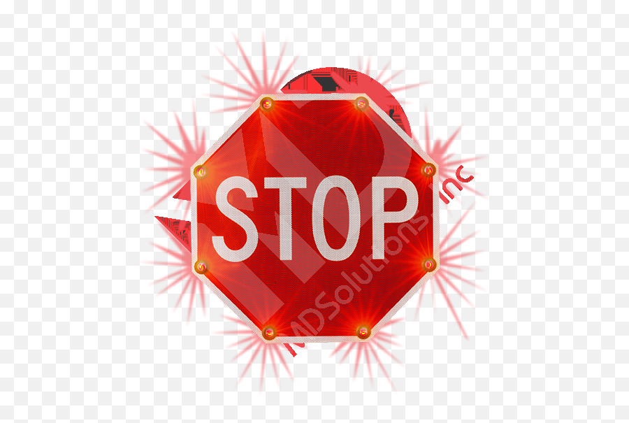 Solar Stop Sign - Graphic Design Png,Stop Sign Transparent