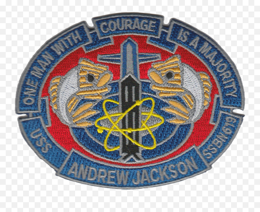 Uss Andrew Jackson Ssbn - 619 No Hook And Loop Emblem Png,Andrew Jackson Png
