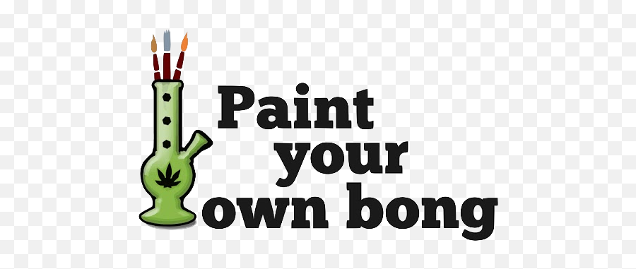 Creative Bongs Paint Your Own Bong - Painter Png,Bong Png