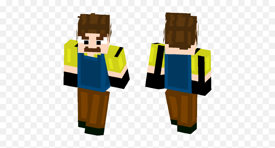 Download Hello Neighbor Minecraft Skin For Free - Panda In Suit Minecraft Skin Png,Hello Neighbor Png