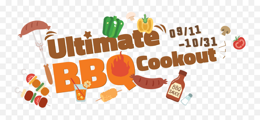 Ultimate Bbq Cookout Parknshopcom - Illustration Png,Cookout Png
