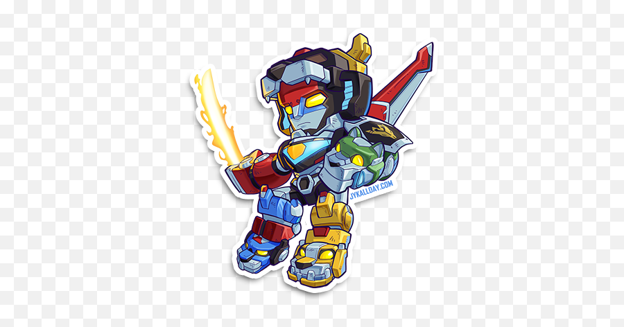 Voltron Legendary Defender - Voltron Stickers Png,Voltron Png