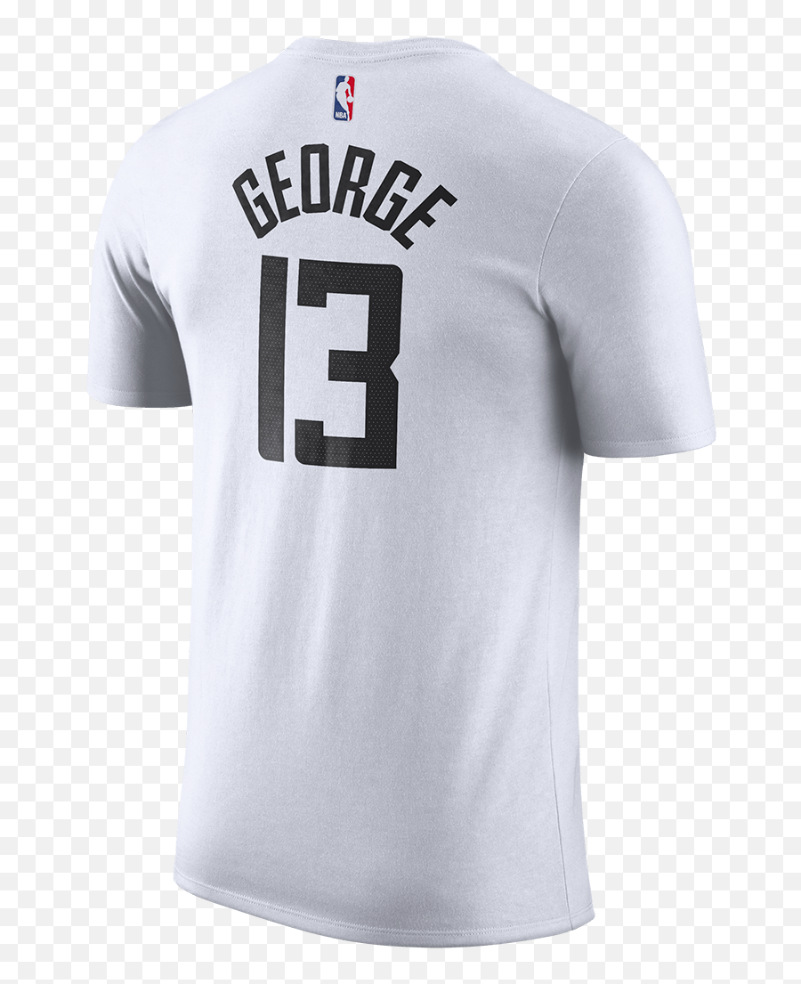Camiseta Nike Paul George Clippers City Edition Masculina - Camiseta Nike Kevin Durant Nets Png,Paul George Png